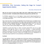 Press release - POTENTIAL Pilot Concludes, Setting the Stage for Europe’s Digital Identity Wallets